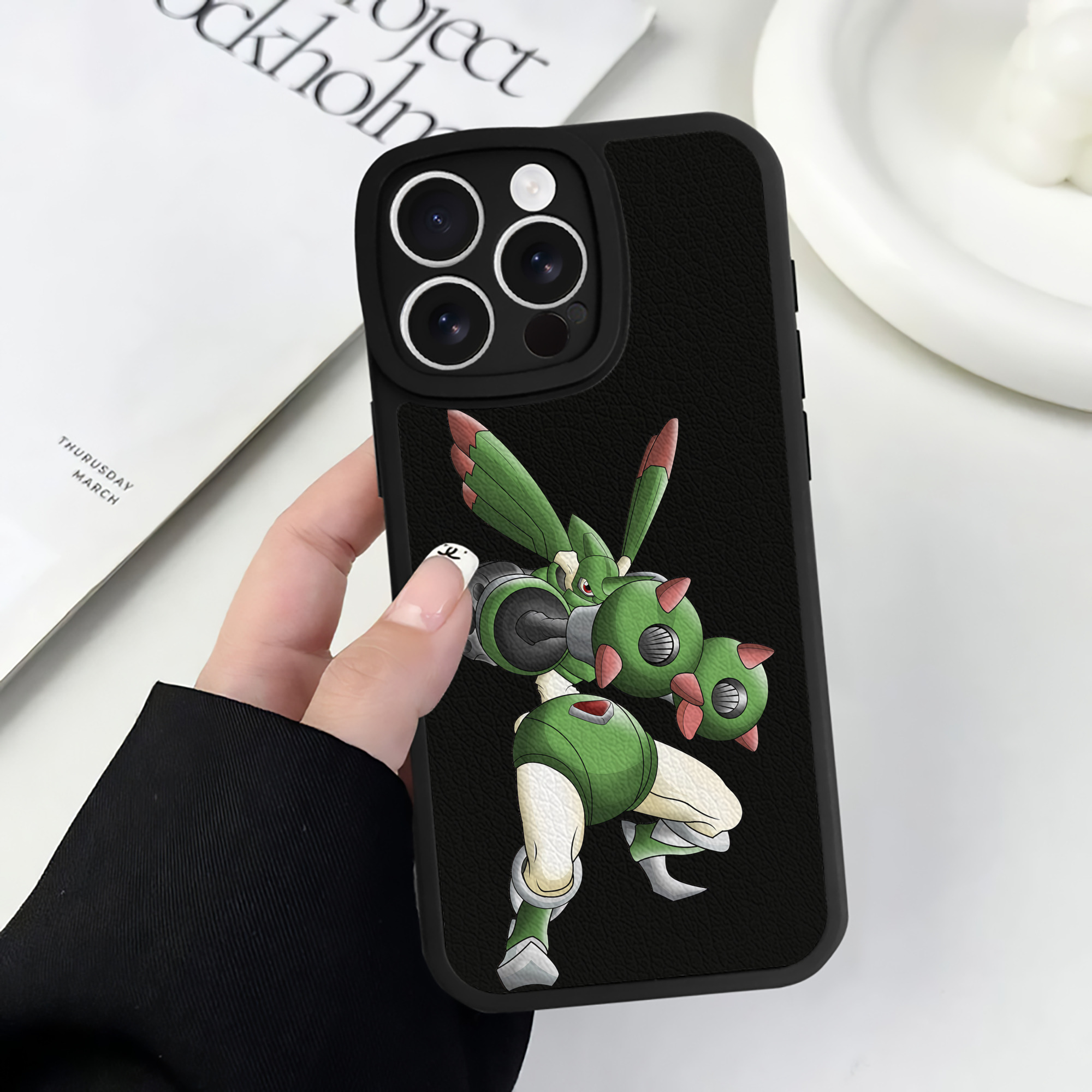 （画像用） Digimon デジタルモンスター/デジモン 【iPhone 16シリーズ対応】シリコンスマホケース（レザー調） 材質：シリコン